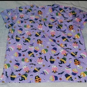 Halloween Scrub top large gabby Brooke
